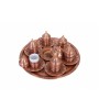 Turkish Coffee Set 6 Persons Coffee Cups and Saucers with Delight Bowl