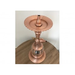 Copper Hookah Engraved Narghile Shisha Hubble-Bubble Hooka