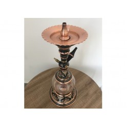 Copper Hookah Handpainted Narghile Shisha Hubble-Bubble Hooka