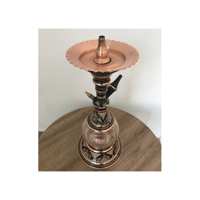 Copper Hookah Handpainted Narghile Shisha Hubble-Bubble Hooka