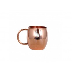 Moscow Mule Solid Smooth Copper Mug 45cL