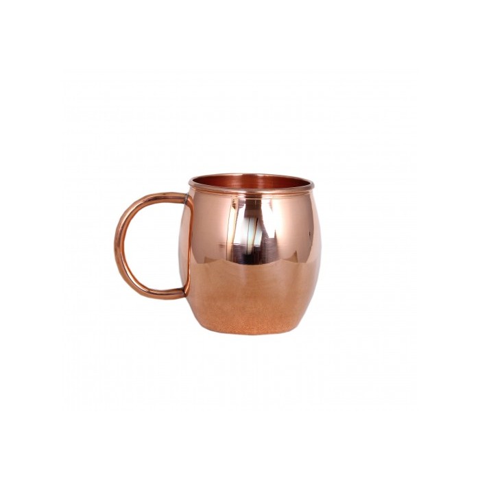 Moscow Mule Solid Smooth Copper Mug 45cL