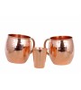 Moscow Mule Solid Smooth Copper Mug 45cL & Shot Glass 10cL