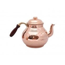 Copper Hammered Tea Pot Tea Kettle Teapot 3L