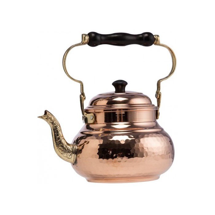 Hammered Copper Tea Pot Kettle Stovetop Teapot 1.5L