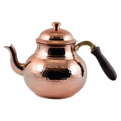 Hammered Copper Tea Pot Kettle Stovetop Teapot 1.5L