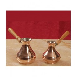 2 pcs Set Russian Copper Coffee Pots