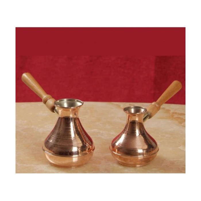 2 pcs Set Russian Copper Coffee Pots