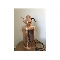 Hammered Copper Samovar 12L