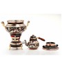 Copper Handpainted Samovar Tea Kettle Electric Water Heater 4L Semaver